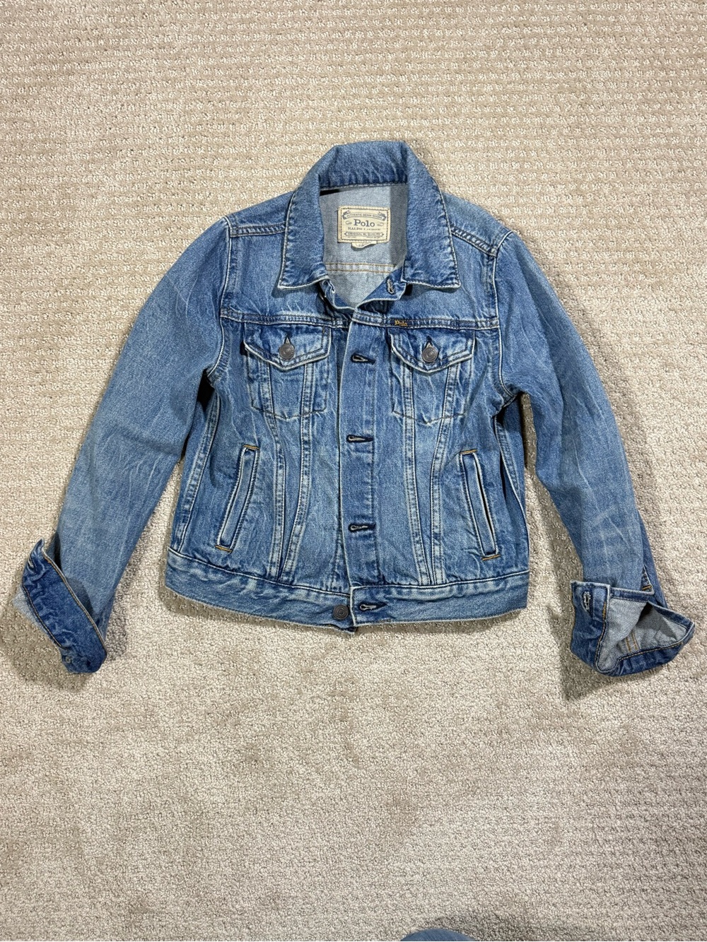 Polo by Ralph Lauren Girl’s Light Blue Denim Jacket Medium